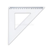ANTILOP Vonalzó háromszög 45° 15,5cm, műanyag Antilop (ANTILOP_49890)