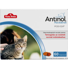 Antinol macskáknak 60 db vitamin, táplálékkiegészítő macskáknak