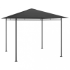  antracitszürke pavilon 3 x 3 x 2,7 m 180 g/m²