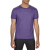 ANVIL AN988 rövid ujjú férfi póló kontrasztos szegélyekkel Anvil, Heather Purple/Purple-XL