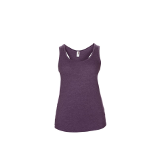 ANVIL Női sporthátú trikó, Anvil ANL6751, ívelt aljjal, Heather Aubergine-2XL