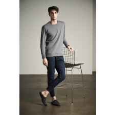 ANVIL Pulóver Anvil unisex, heather graphite, XL munkaruha