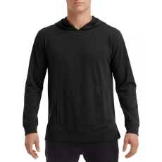 ANVIL Uniszex pulóver Anvil AN73500 Light Terry Hood -L, Black