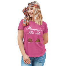  Anya és kicsi kakijai - Személyre Szabható - Női Póló