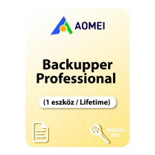 AOMEI Backupper Professional (1 eszköz / Lifetime)  (Elektronikus licenc) egyéb program