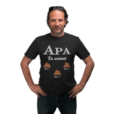  Apa kis szarosai (Személyre szabható) - Férfi Póló férfi póló