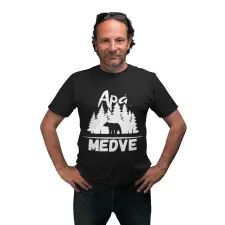  Apa medve - Férfi Póló férfi póló