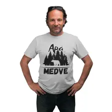  Apa medve - Férfi Póló férfi póló