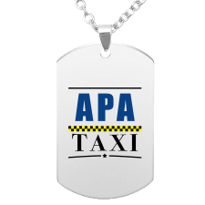 Apa TAXI – medál lánccal vagy kulcstartóval medál