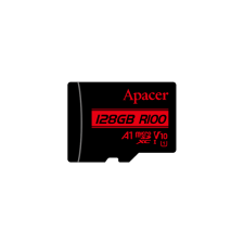 Apacer 128GB R100 MicroSDXC UHS-I CL10 Memóriakártya + Adapter (AP128GMCSX10UB-R) memóriakártya
