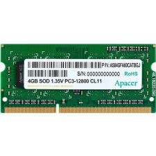 Apacer SO-DIMM 4GB DDR3 1600MHz CL11 memória (ram)