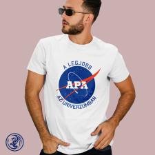  Apák napja - A legjobb Apa az Univerzumban férfi póló ajándéktárgy