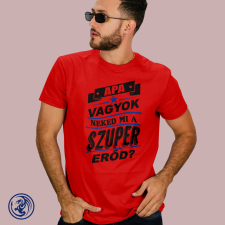  Apák napja - Apa vagyok férfi póló ajándéktárgy