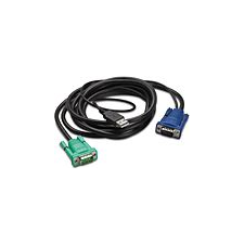 APC AP5821 KVM kábel Fekete 1,8 M (AP5821) kábel és adapter