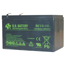 APC (BB) Akkumulátor 12V/12Ah zárt, gondozásmentes AGM [RBC4 (1), RBC6 (2)] szünetmentes áramforrás