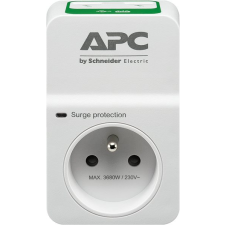 APC SurgeArrest 1 túlfeszültség elleni alapvédelem 230V kimenet, 2 USB, Franciaország kábel és adapter