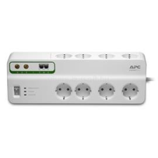 APC Túlfeszültségvédő elosztó 8 DIN Surge Protector (PMF83VT-GR) kábel és adapter