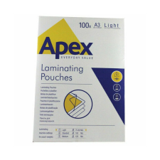  Apex Light A3 75-80mic 100db-os fényes meleglamináló fólia lamináló fólia