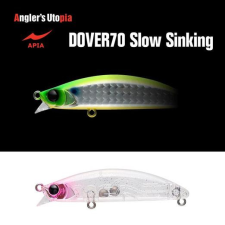  Apia Dover 70 Slow Sinking 70mm 10gr 08 Peach Clear Glitter wobbler csali