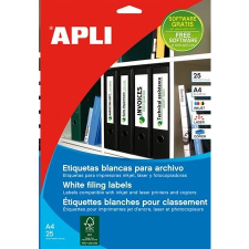 APLI 190x61 mm univerzális etikett, 100 darab (LCA1233) (LCA1233) - Címzőcímkék információs címke