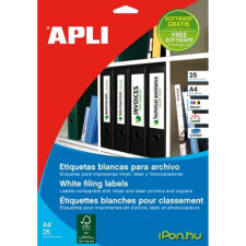 APLI 1 pályás etikett 190x61 mm 100 etikett/csomag etikett