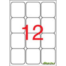 APLI 3 pályás etikett 635 x 72 mm kerekített sarkú 1200 etikett/csomag etikett