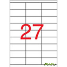 APLI 3 pályás etikett, 70 x 30 mm, 2700 etikett/csomag etikett