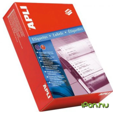 APLI 3 pályás mátrix etikett 889 x 233 mm 18.000 etikett/csomag etikett