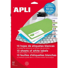 APLI 48.5x25.4 mm univerzális etikett, 440 darab (LCA12925) etikett