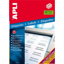 APLI 52.5x21.2 mm etikett, lézernyomtatókhoz 14000 darab (LCA2517) (LCA2517) információs címke