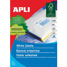 APLI 64.6x33.8mm Univerzális etikett 2400 etikett/csomag etikett