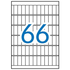 APLI Etikett, 12x30 mm, kerekített sarkú, A5 hordozón, APLI, 990 etikett/csomag etikett