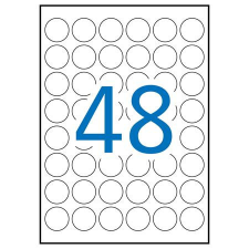 APLI Etikett, 30 mm kör, poliészter, időjárásálló, APLI, 960 etikett/csomag etikett