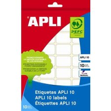 APLI Etikett, 50x70 mm, kézzel írható, APLI, 40 etikett/csomag etikett