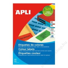 APLI Etikett, 70x37 mm, színes, APLI, kék, 480 etikett/csomag (LCA1592) etikett