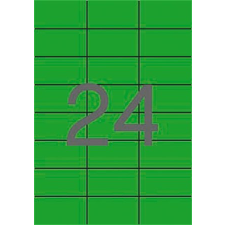 APLI Etikett, 70x37 mm, színes, apli, zöld, 480 etikett/csomag 01594 etikett
