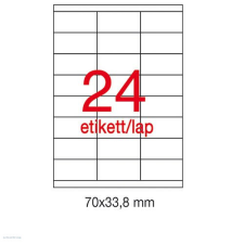 APLI Etikett A1293 70x33,8mm 100ív Apli etikett