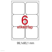 APLI Etikett A2421 99,1 x 93,1 mm 100 ív kerekített sarkú etikett