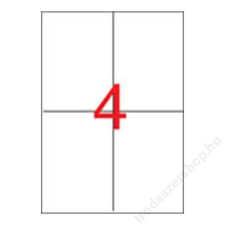 APLI Etikett, univerzális, 105x148 mm, APLI, 100 etikett/csomag (LCA10827) etikett