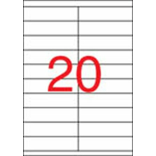 APLI Etikett, univerzális, 105x29 mm, APLI, 2000 etikett/csomag etikett