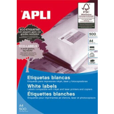 APLI Etikett, univerzális, 105x57 mm, APLI, 5000 etikett/csomag etikett