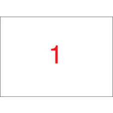 APLI Etikett, univerzális, 297x420 mm, a3, apli, 100 etikett/csomag 11352 etikett