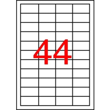  APLI Etikett, univerzális, 48,5x25,4 mm, APLI, 440 etikett/csomag etikett