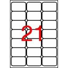 APLI Etikett, univerzális, 63,5x38,1 mm, kerekített sarkú, APLI, 2100 etikett/csomag etikett