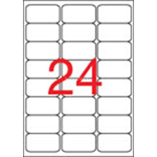APLI Etikett, univerzális, 64x33,9 mm, kerekített sarkú, APLI, 2400 etikett/csomag etikett