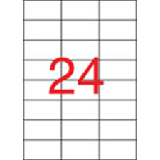 APLI Etikett, univerzális, 70x37 mm, apli, 2400 etikett/csomag 1273/3135 etikett