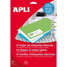 APLI Etikett, univerzális, 70x37 mm, APLI, 240 etikett/csomag etikett