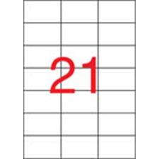 APLI Etikett, univerzális, 70x42,4 mm, apli, 2100 etikett/csomag 1276/3136 etikett
