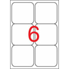 APLI Etikett, univerzális, 99,1x93,1 mm, kerekített sarkú, APLI, 600 etikett/csomag etikett