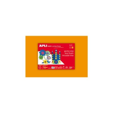 APLI Eva Sheets (400x600 mm) narancssárga moosgumi (5 db) iskolai kiegészítő